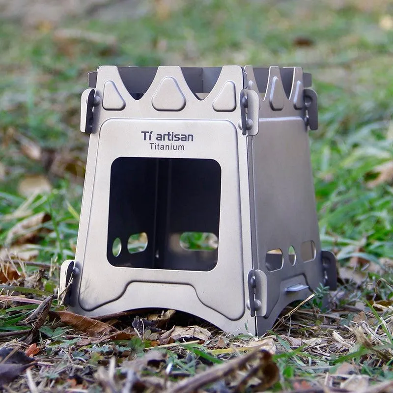 Portable Titanium Pocket BBQ Grills