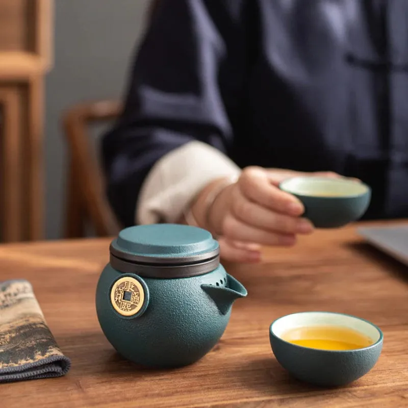 Portable Travel Tea Set