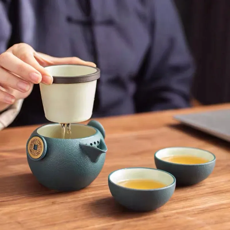 Portable Travel Tea Set