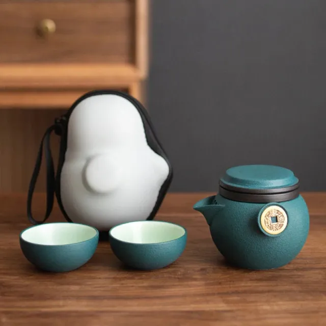 Portable Travel Tea Set