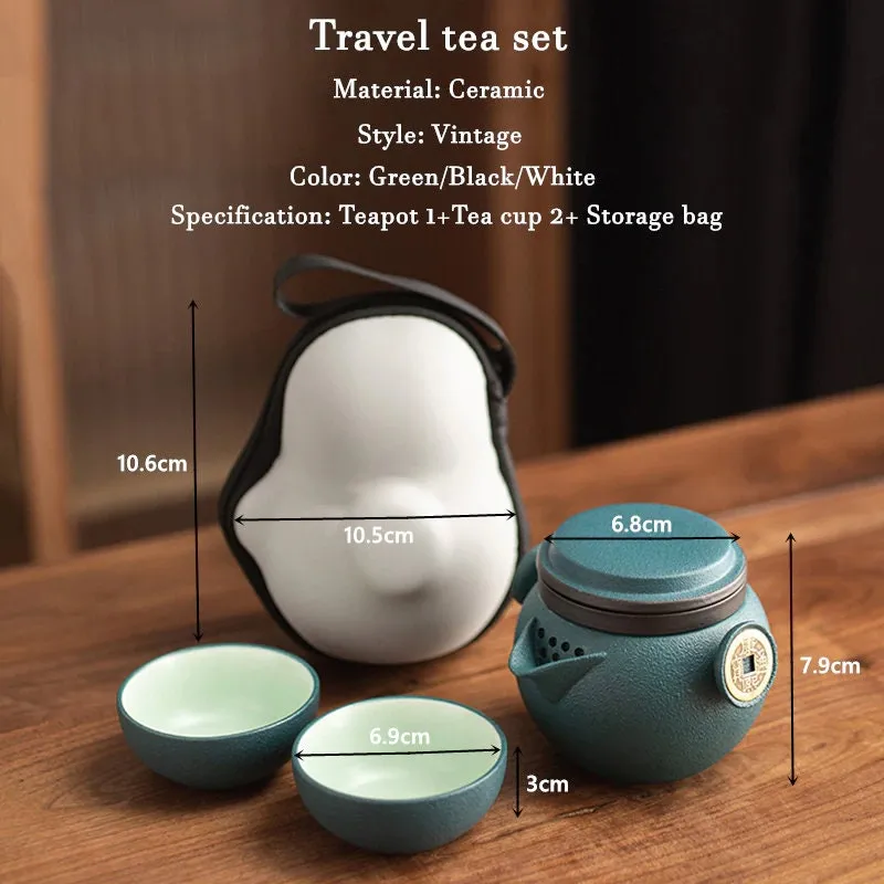 Portable Travel Tea Set