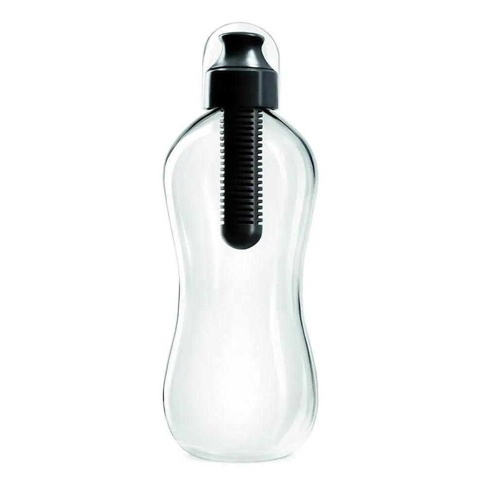 Portable Water Bottle Filter Universal Head - Black