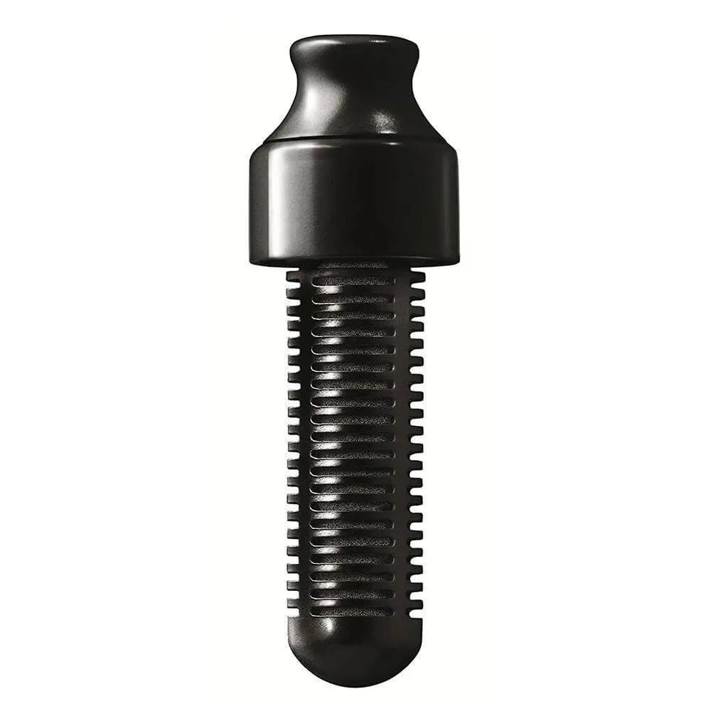 Portable Water Bottle Filter Universal Head - Black