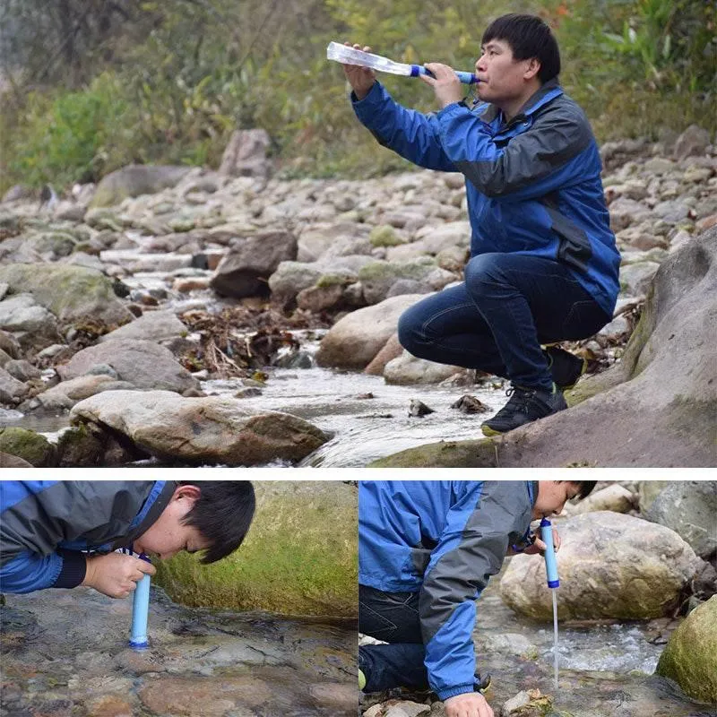 Portable Water Purifier - Hiking Survival Filter