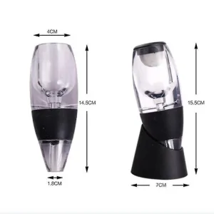 Portable Wine Decanter Magic Air Aerator Whiskey Fast Decanter Bar Equipment Acc