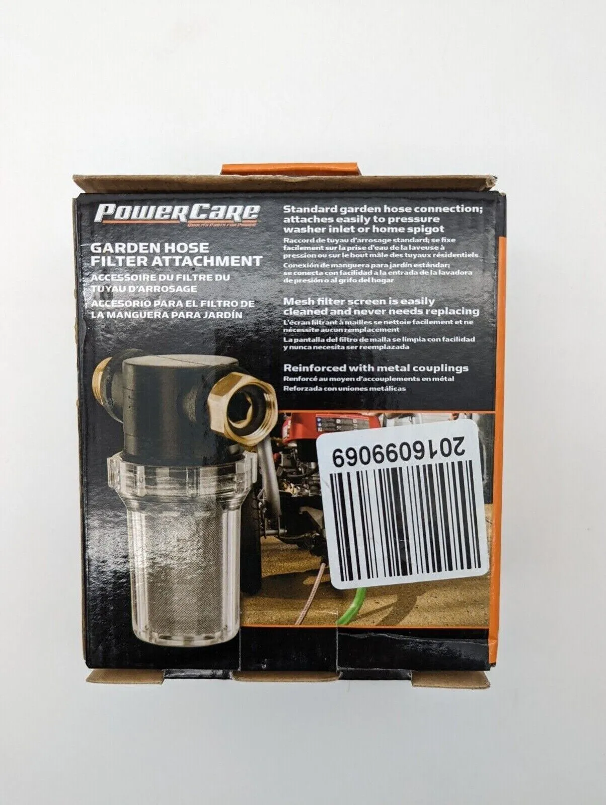 PowerCare AP31076 Universal Fit Protects Garden Hose Filter Attachment 610-943