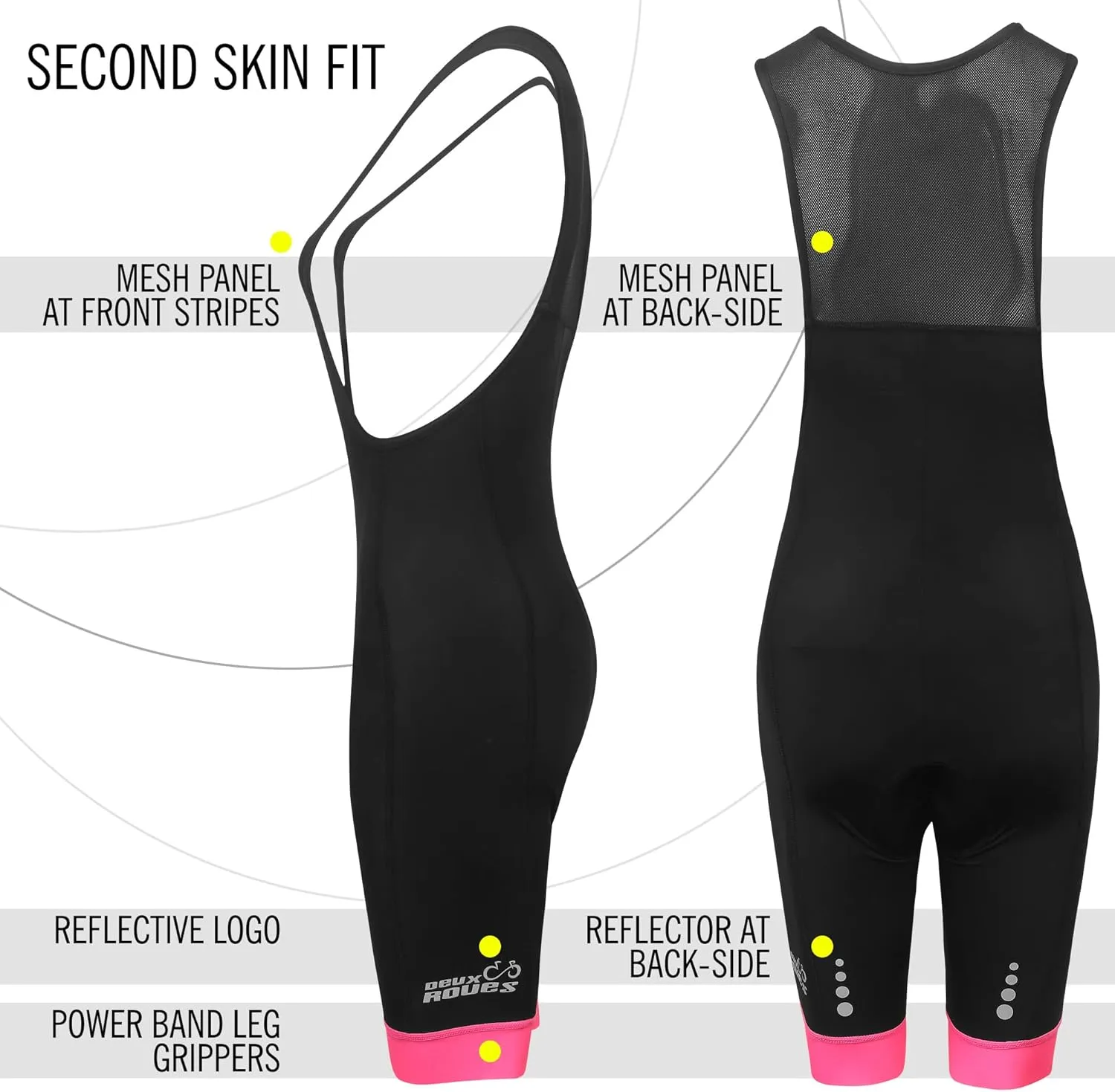 Premium Women's Cycling Jersey and Bib Tights Kit (Sold Separately)