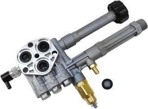 Pressure Washer Pump Head Assy | Fit for Briggs & Stratton Troy Bilt Honda Generac, Annovi Reverberi (AR) RMW2G20 RMW2G23B RMW2G24 RMW2G25 RMW2.2G20D RMW2.2G24 SRMW2.2G26 | OE# AR42940 AR42518 AR43061