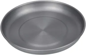 PRETYZOOM Portable Camping Dinner Plate Aluminum Alloy Snack Dish Bbq Plate Multi-purpose Food for Outdoor Store