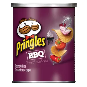 Pringles BBQ Pringles Potato Crisps Chips (Pack of 36)