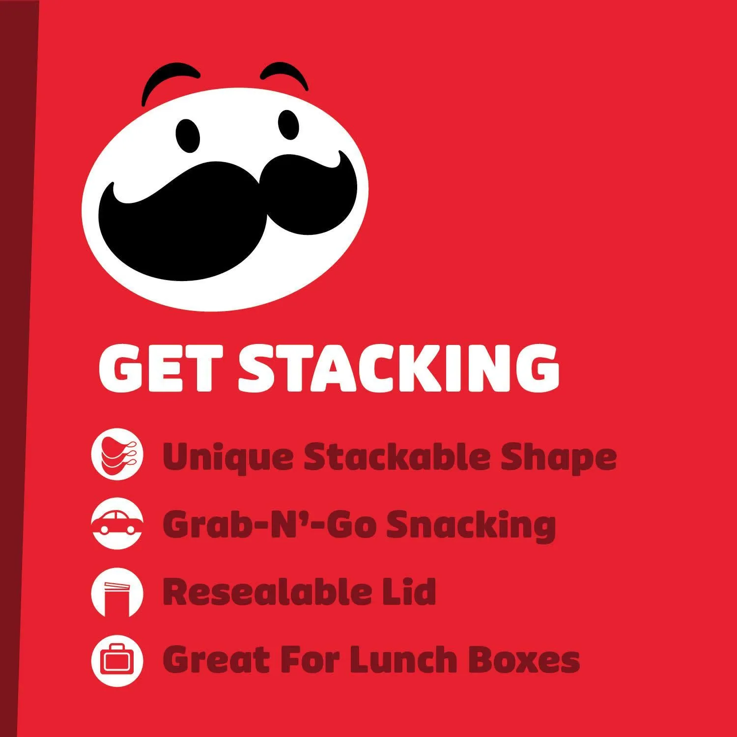 Pringles Potato Crisps Chips, Lunch Snacks, Office and Kids Snacks, Grab and Go Snack Packs, Variety Pack, 20.6oz Box (15 Cans)