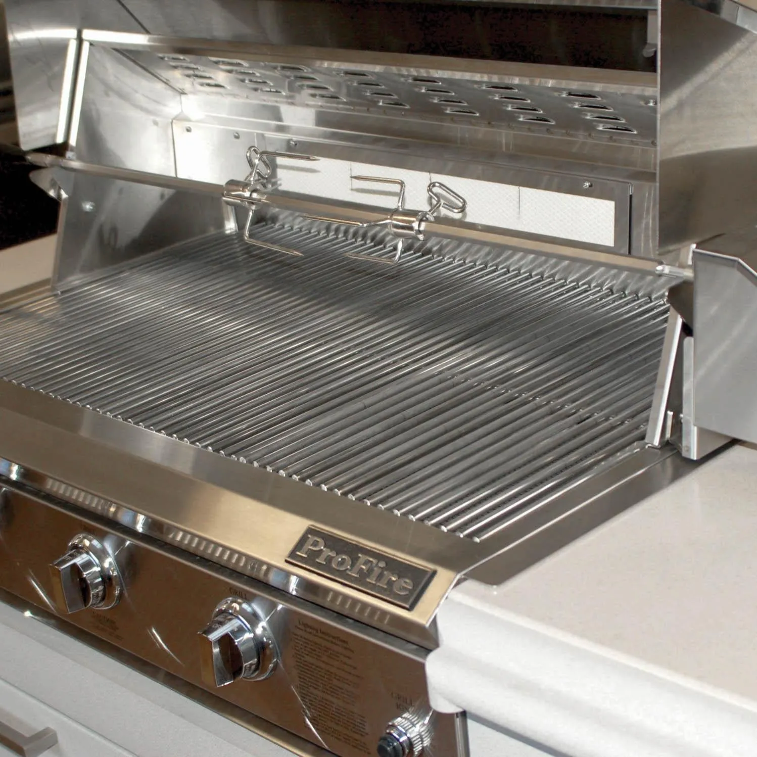 ProFire Professional Series 36-Inch Built-In Natural Gas Grill With Rotisserie PF36R-N