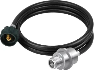 Propane Fuel Filter F273699 with Hose Compatible with Mr heater Buddy and Big Buddy, F273699 Fuel Filter with Propane Adapter Hose CSA Certified