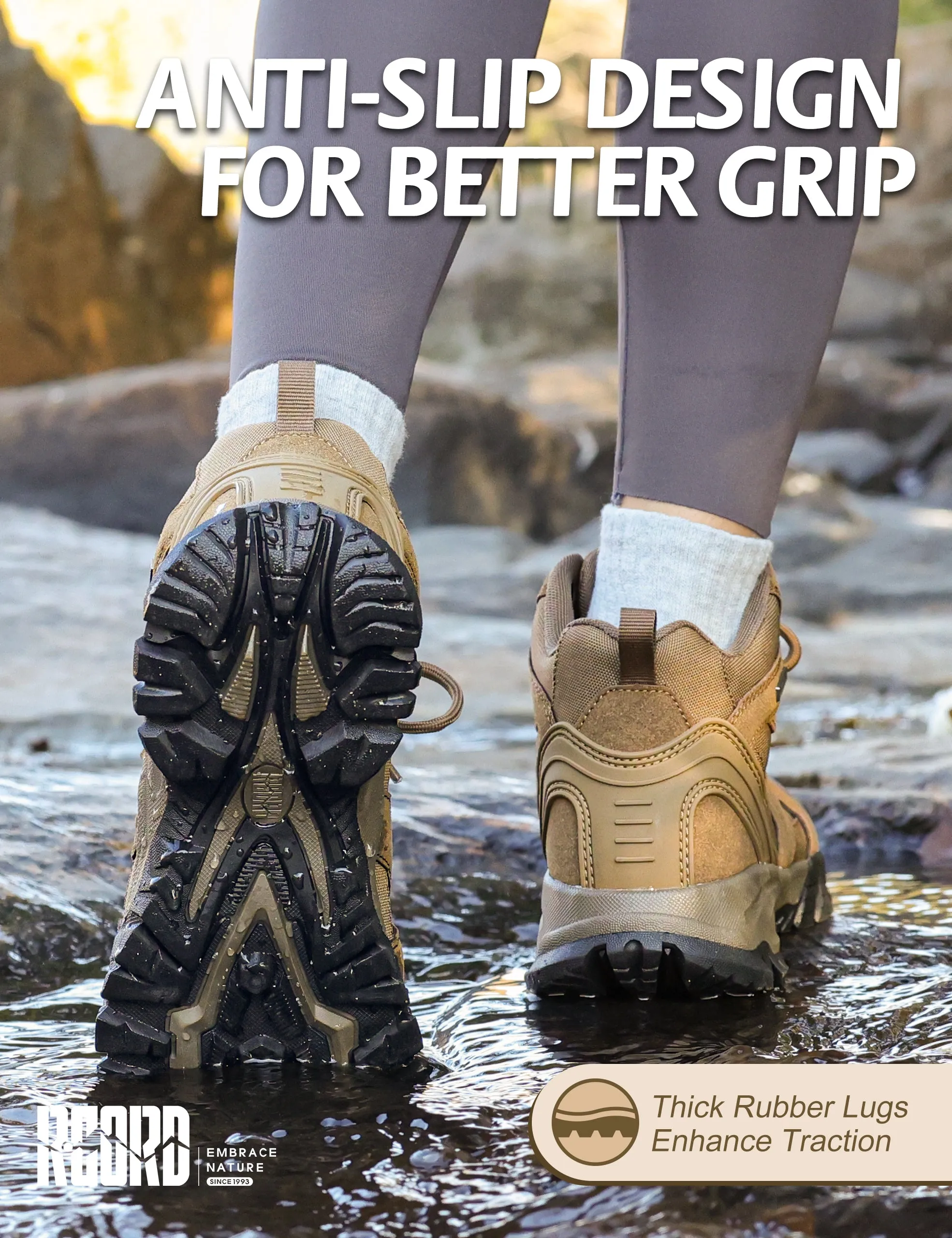 R CORD Womens Hiking Boots