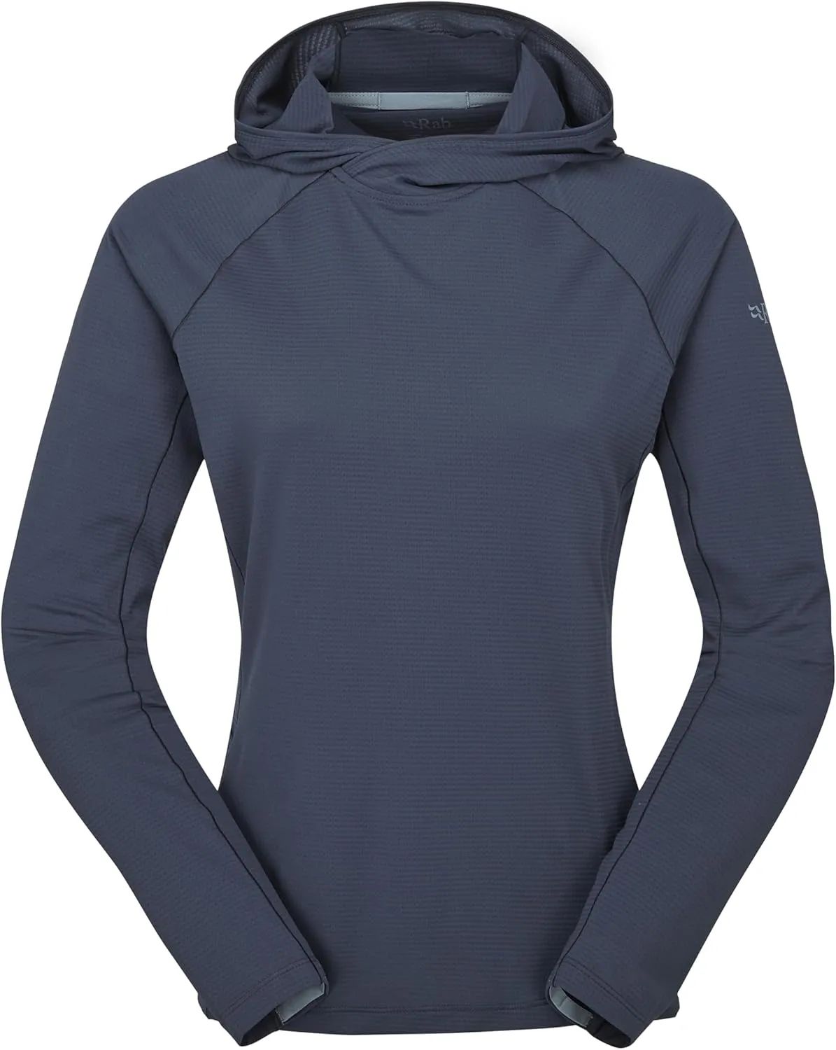 Rab Women's Sonic Hoody Lightweight Breathable Baselayer Shirt for Hiking & Trail Running