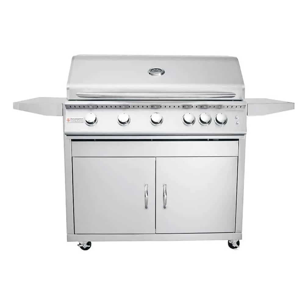 RCS | Premier 40" 4-Burner Grill with Rear Infrared Burner