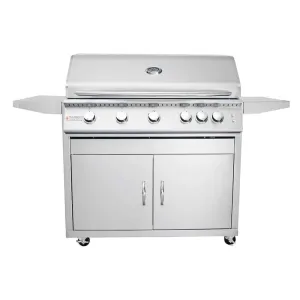 RCS | Premier 40" 4-Burner Grill with Rear Infrared Burner