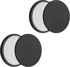 Replacement Filters Compatible with Pure® Enrichment PureZone® Mini Portable Air Purifier, 4 pack