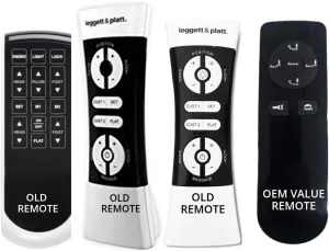 Replacement Remote for Leggett & Platt Scape 1.0, 500 Series, or Prodigy 2.0 (New Value Version) - Adjustable Bed Remote Control