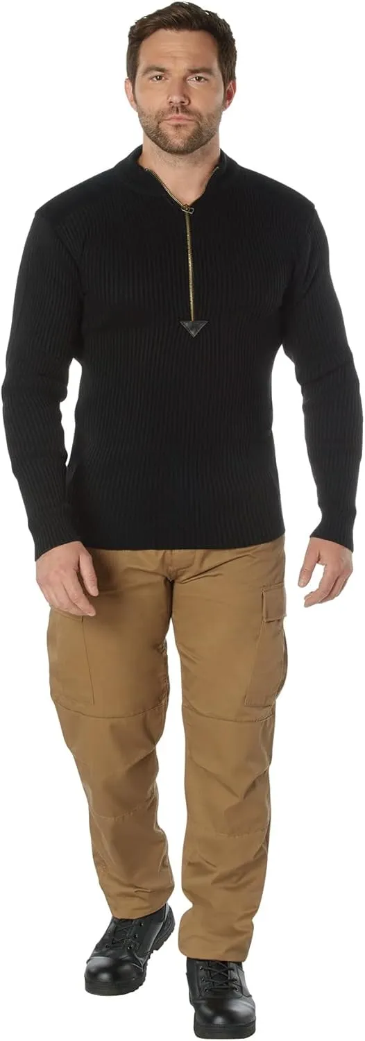 Rothco 1/4 Zip Acrylic Commando Sweater