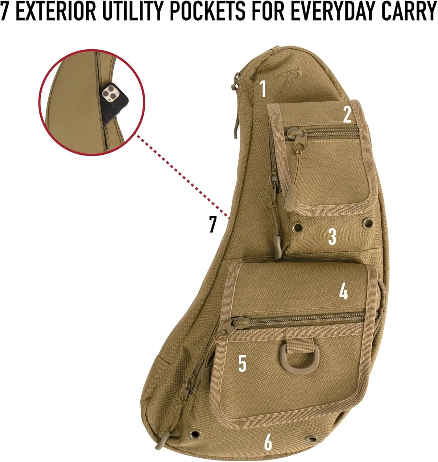 Rothco 25981: Tactical Crossbody Bag