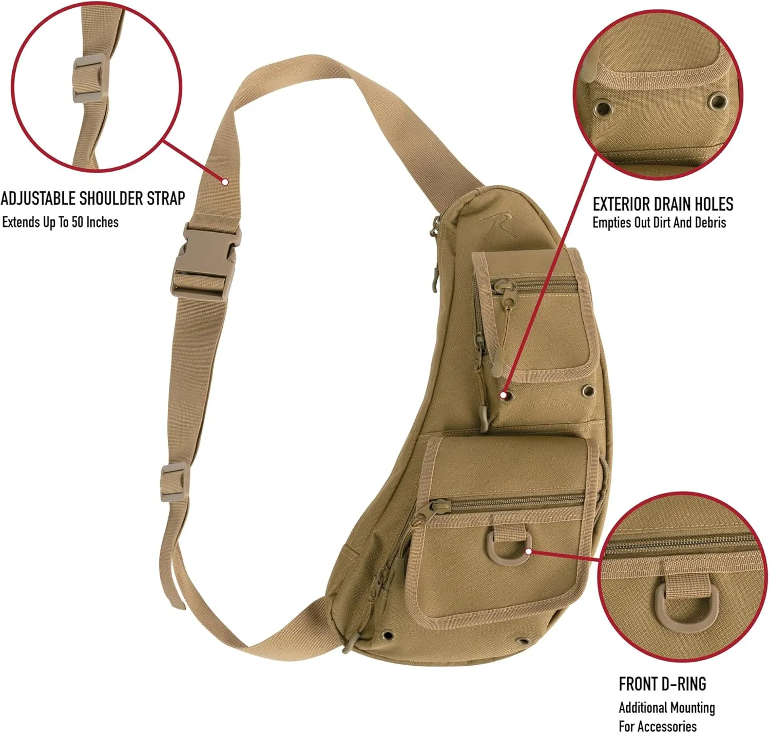 Rothco 25981: Tactical Crossbody Bag