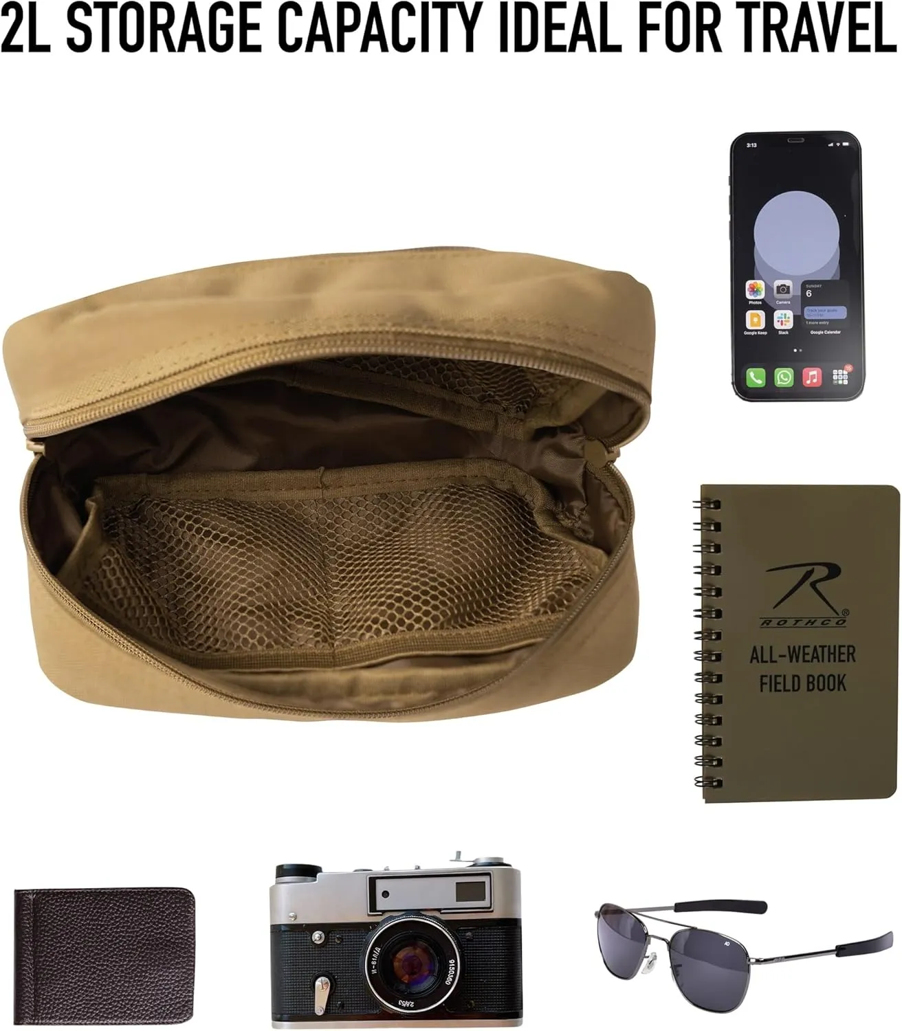 Rothco 26981: Crossbody Day Bag