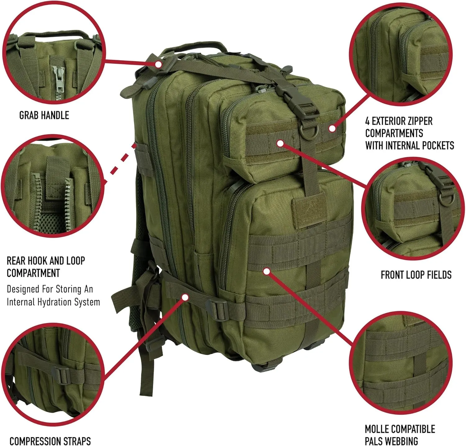 Rothco 29530: Convertible Medium Transport Pack