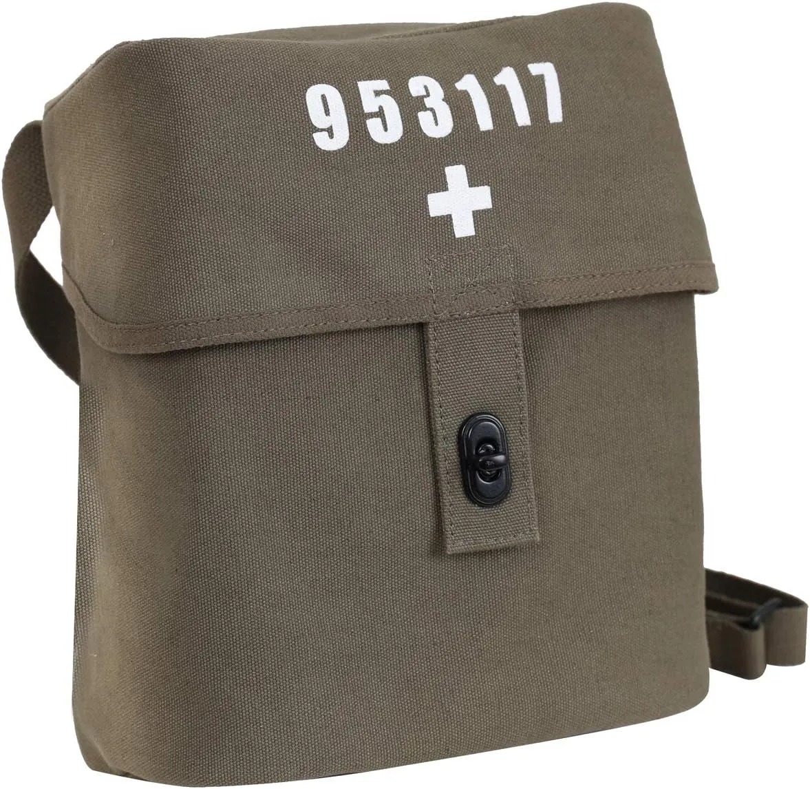 Rothco 8111: Swiss Military Canvas Shoulder Bag