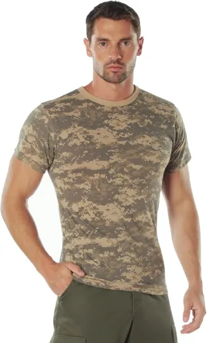 Rothco Camo T-Shirt - Comfortable, Tough and Long Lasting