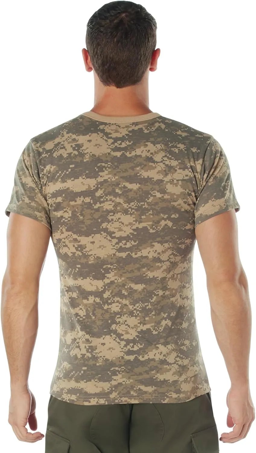 Rothco Camo T-Shirt - Comfortable, Tough and Long Lasting