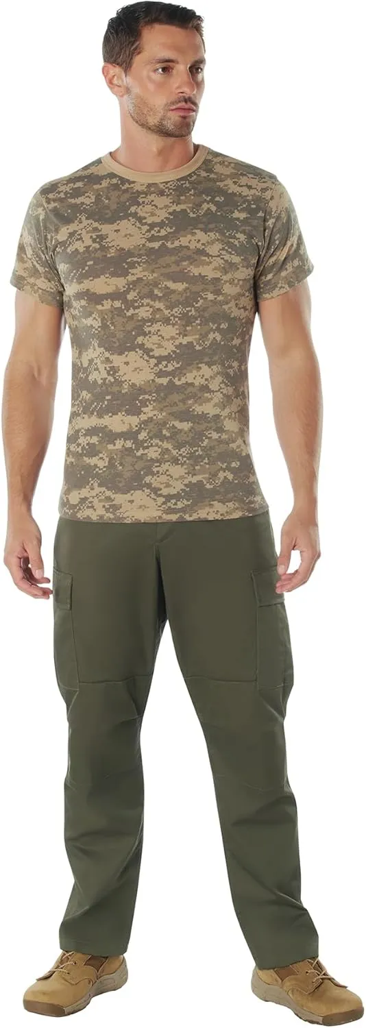 Rothco Camo T-Shirt - Comfortable, Tough and Long Lasting