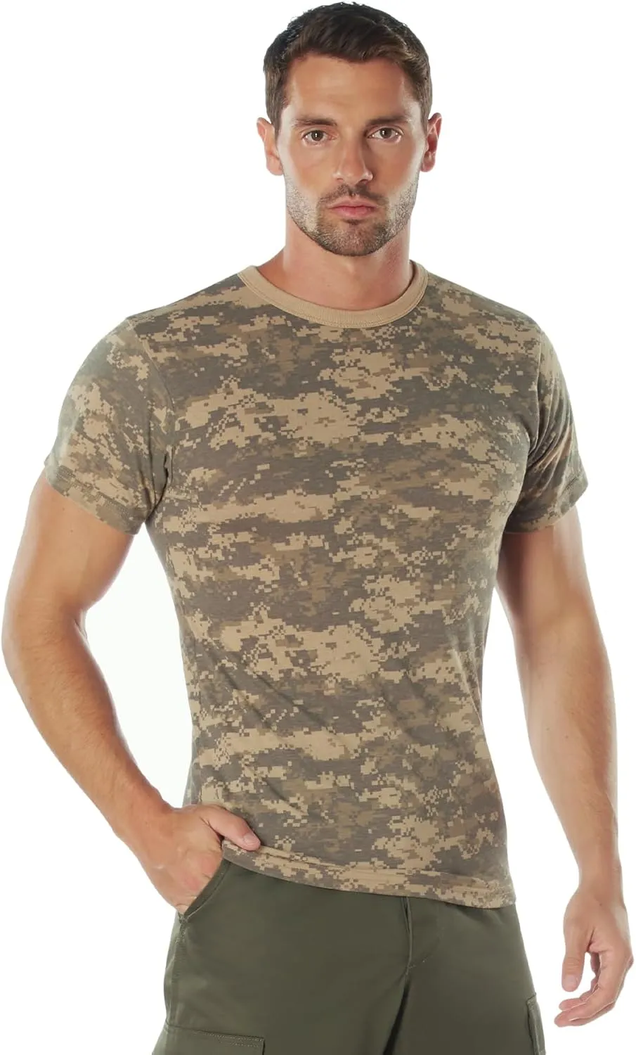 Rothco Camo T-Shirt - Comfortable, Tough and Long Lasting