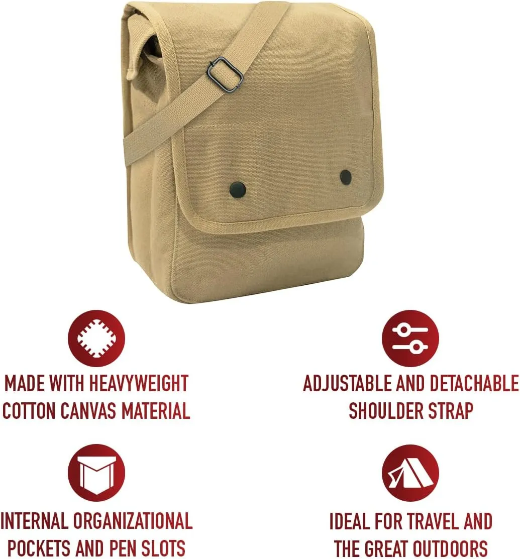 Rothco Canvas Map Case Shoulder Bag