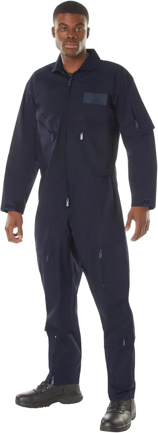 Rothco Flightsuit – Mens Pilot Coveralls – Costume Cosplay Jumpsuit