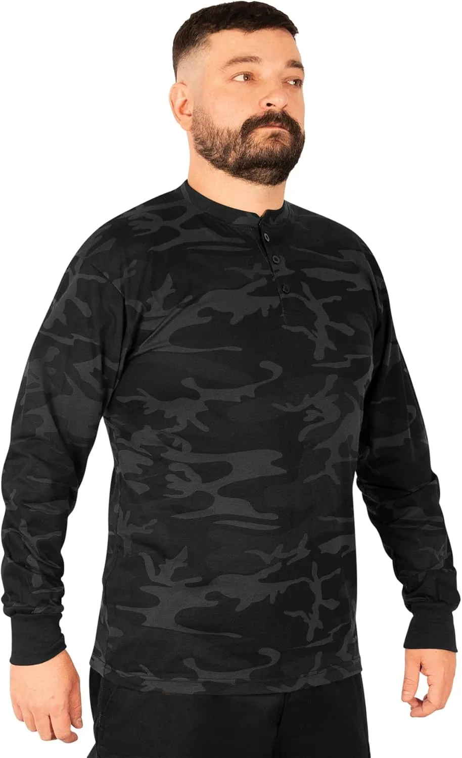 Rothco Long Sleeve Henley Shirt