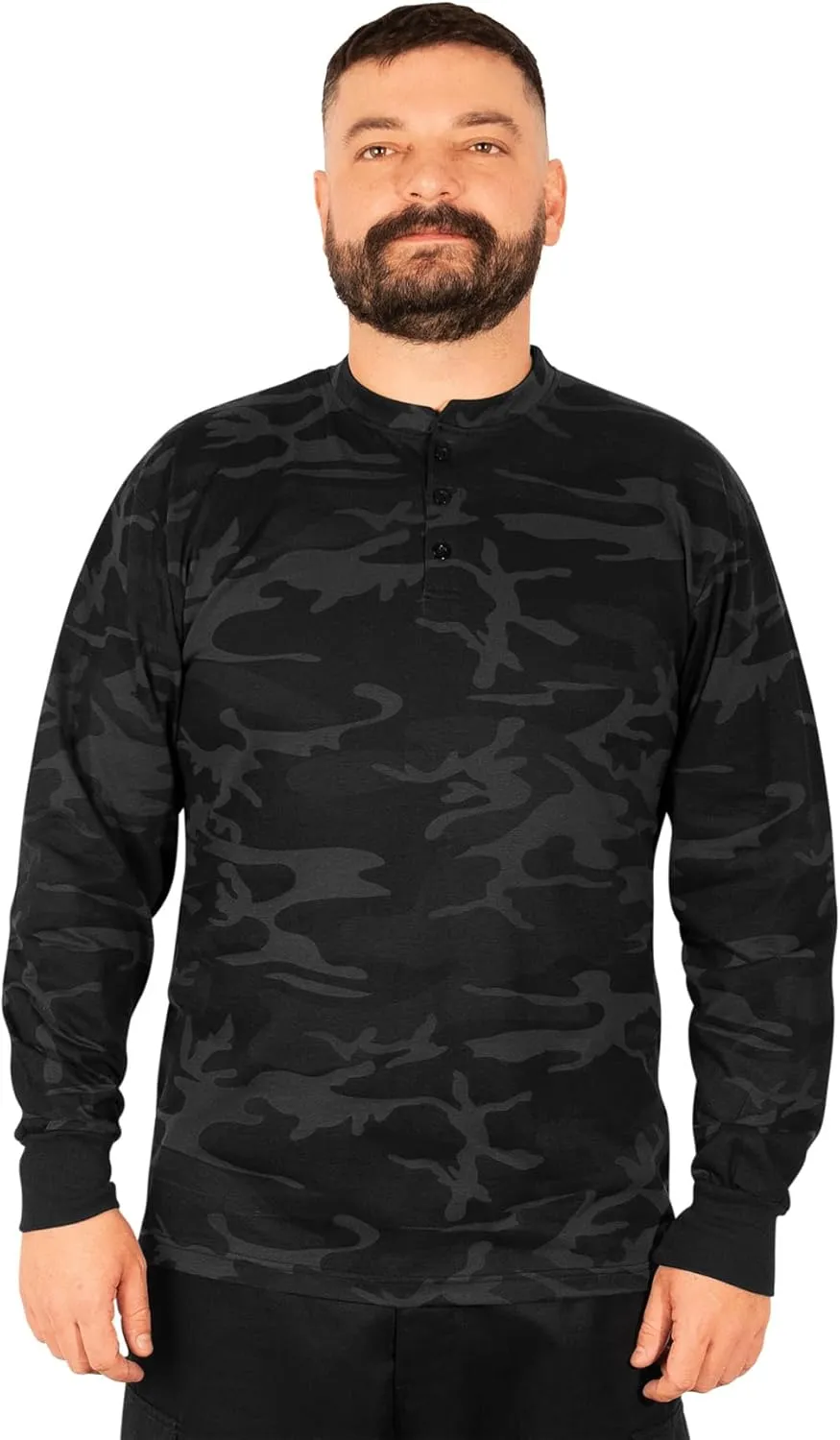 Rothco Long Sleeve Henley Shirt