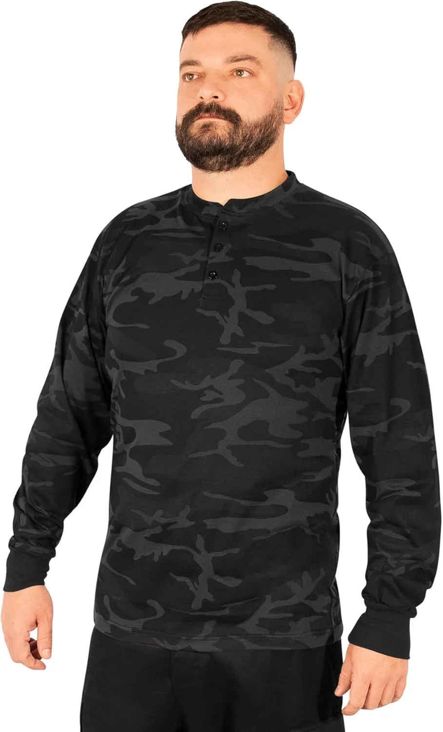 Rothco Long Sleeve Henley Shirt