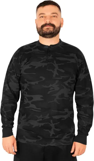 Rothco Long Sleeve Henley Shirt