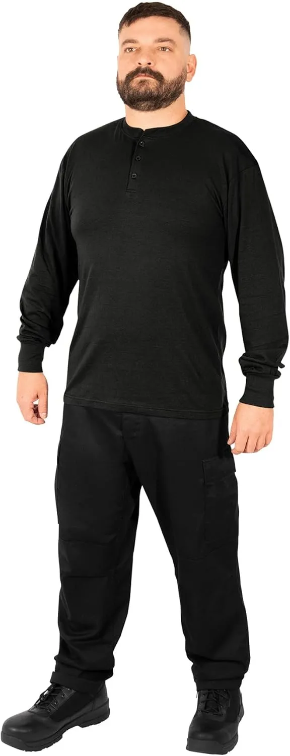 Rothco Long Sleeve Henley Shirt
