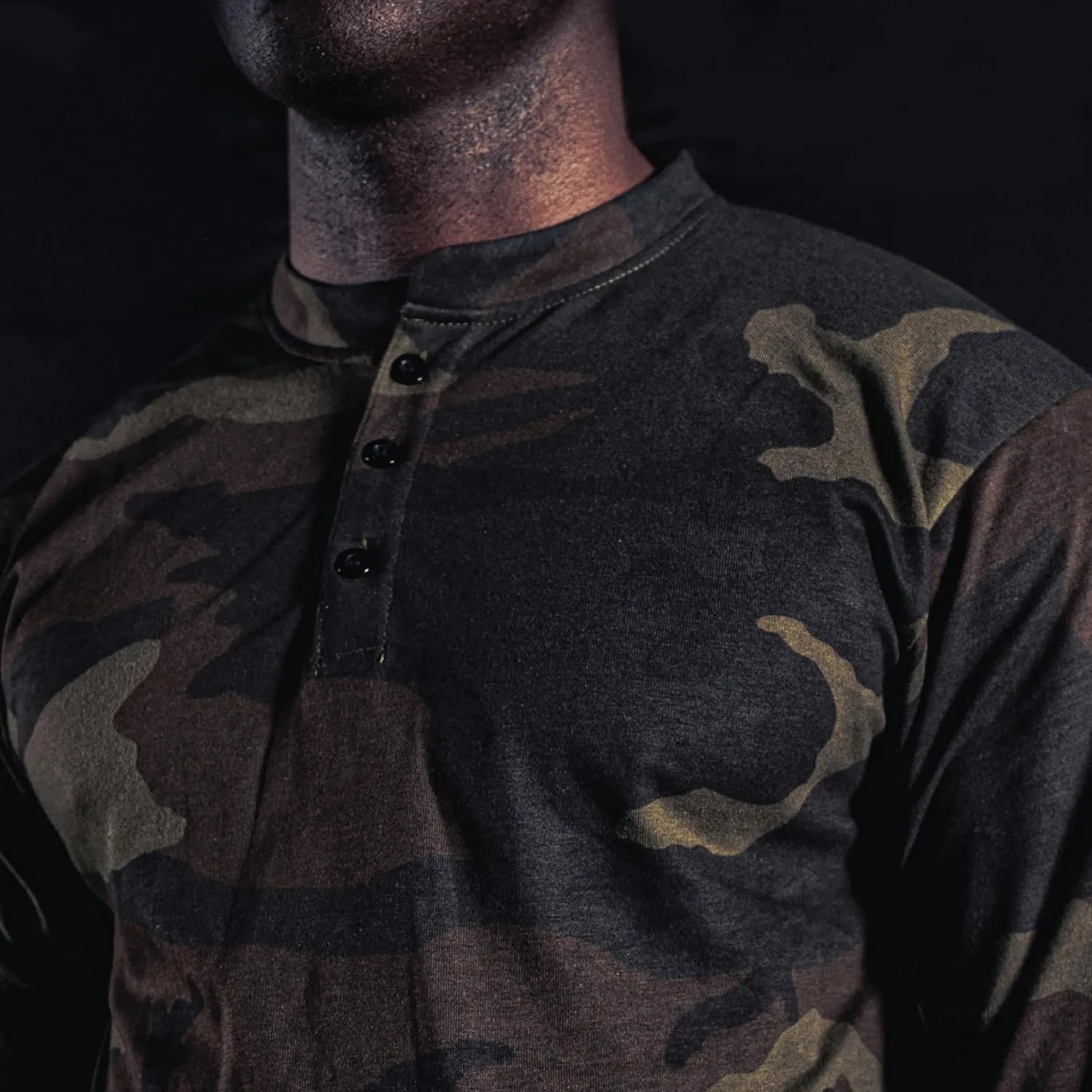 Rothco Long Sleeve Henley Shirt