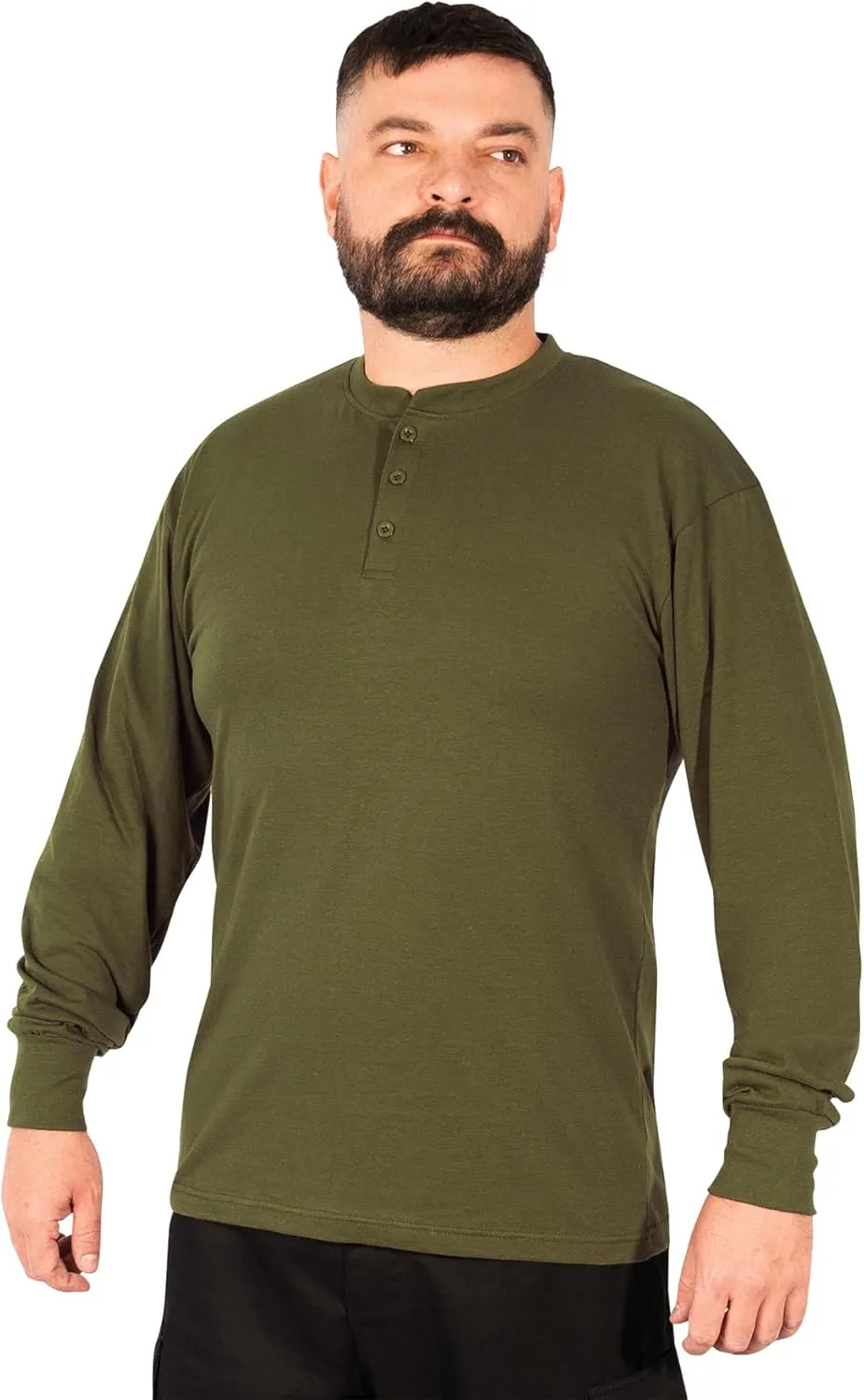 Rothco Long Sleeve Henley Shirt