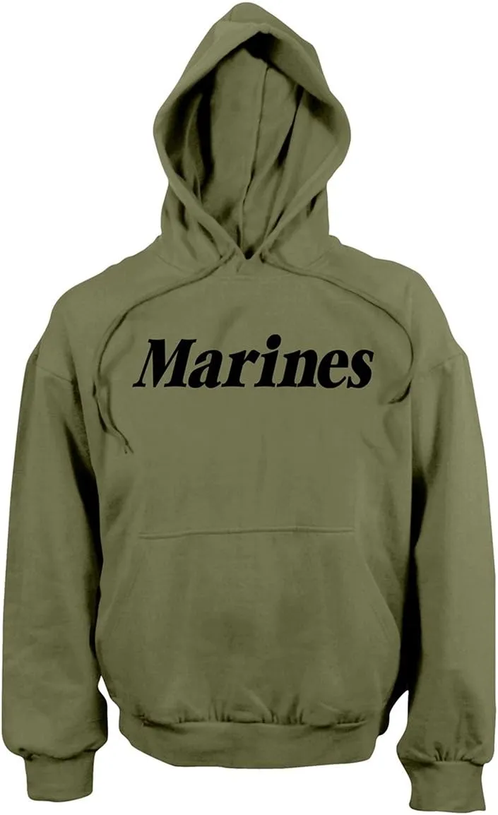 Rothco Marines Pullover Hood Sweatshirt