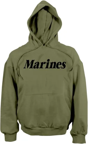 Rothco Marines Pullover Hood Sweatshirt
