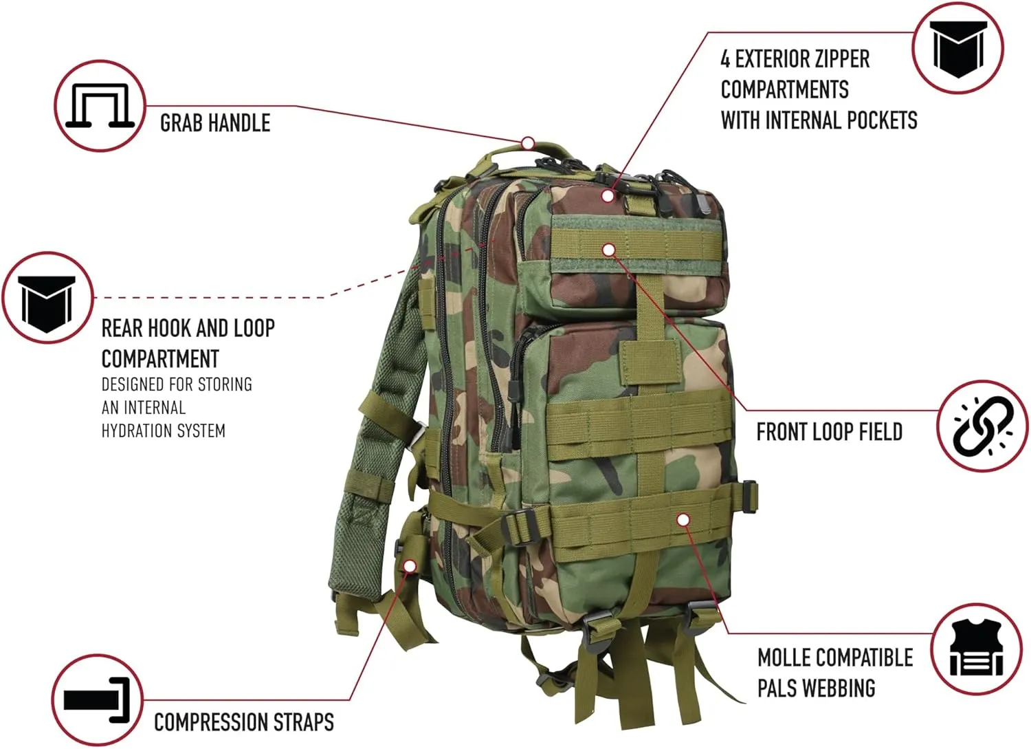 Rothco Medium Transport Pack