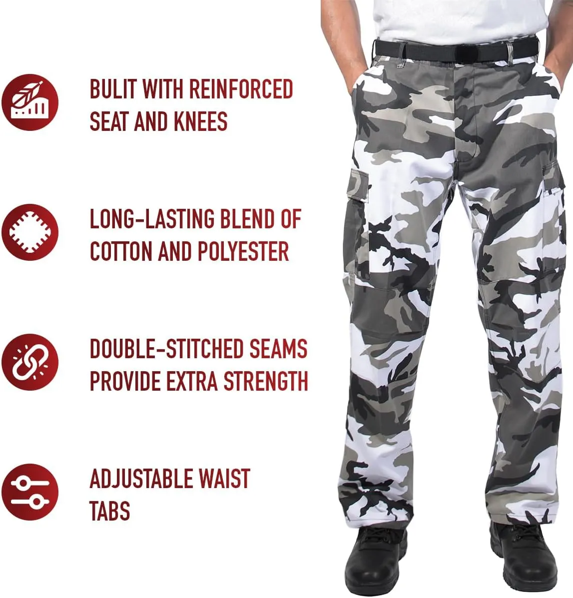 Rothco Relaxed Fit Zipper Fly BDU Pants