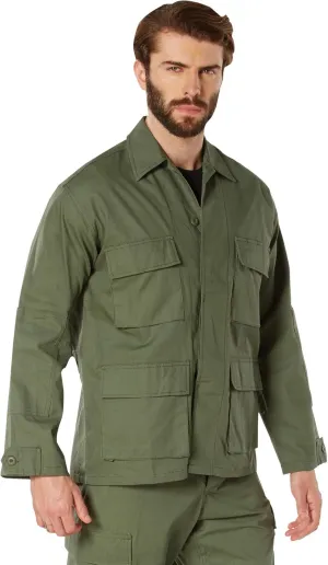 Rothco Rip-Stop BDU Shirt - Durable Uniform Essential in 100% Cotton Rip Stop