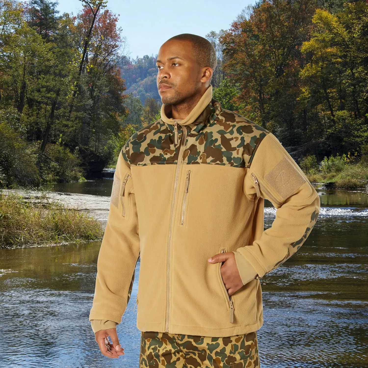 Rothco Spec Ops Discrete Carry Fleece Jacket – Tactical Utility & Warmth – Cold Weather Coat