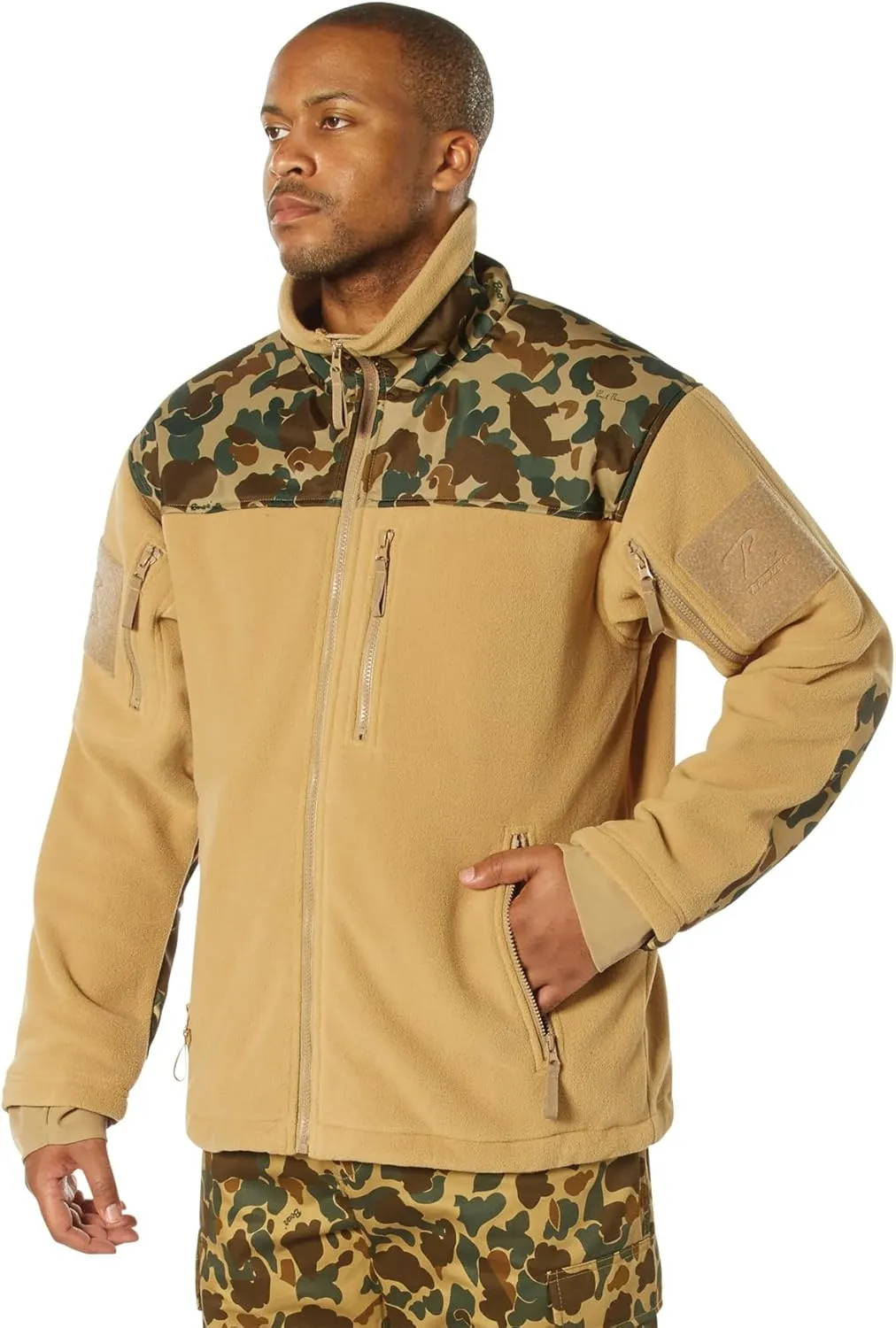 Rothco Spec Ops Discrete Carry Fleece Jacket – Tactical Utility & Warmth – Cold Weather Coat
