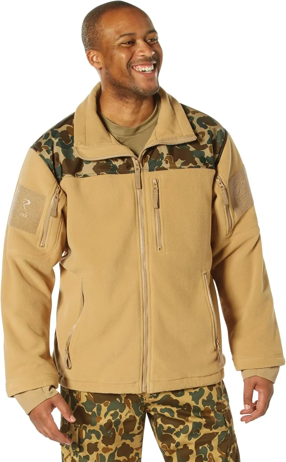 Rothco Spec Ops Discrete Carry Fleece Jacket – Tactical Utility & Warmth – Cold Weather Coat